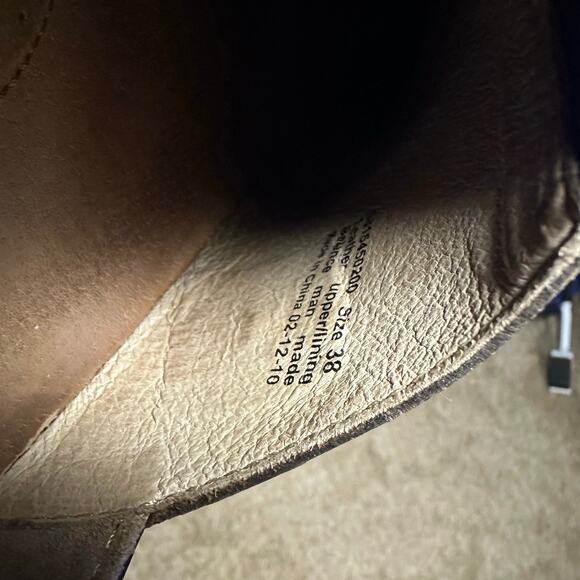 Dansko Solstice Clog Womens Brown Leather Comfort Shoes 38 - Picture 6 of 6